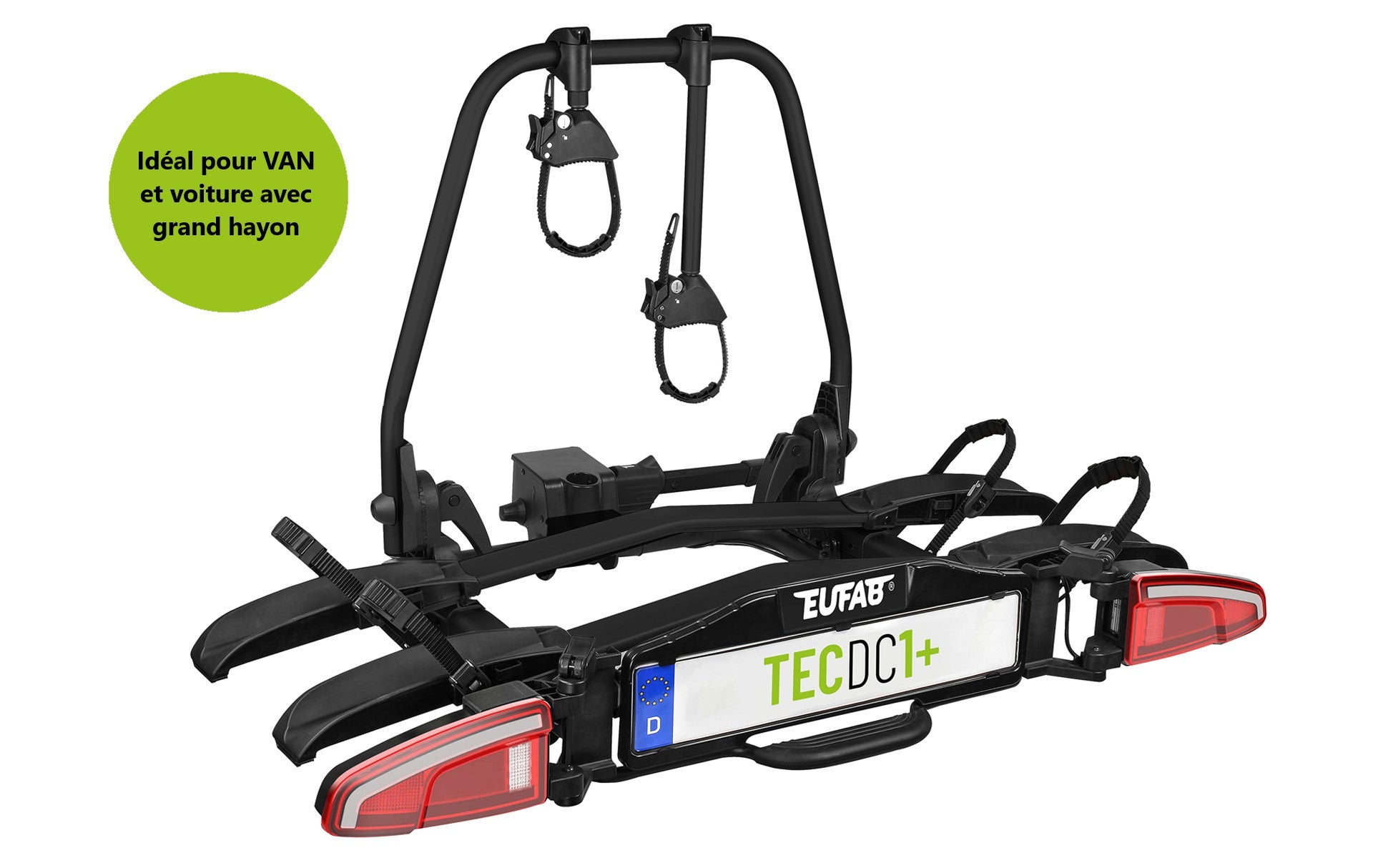 Porte vélo électrique Eufab Premium 2 Plus - Auto