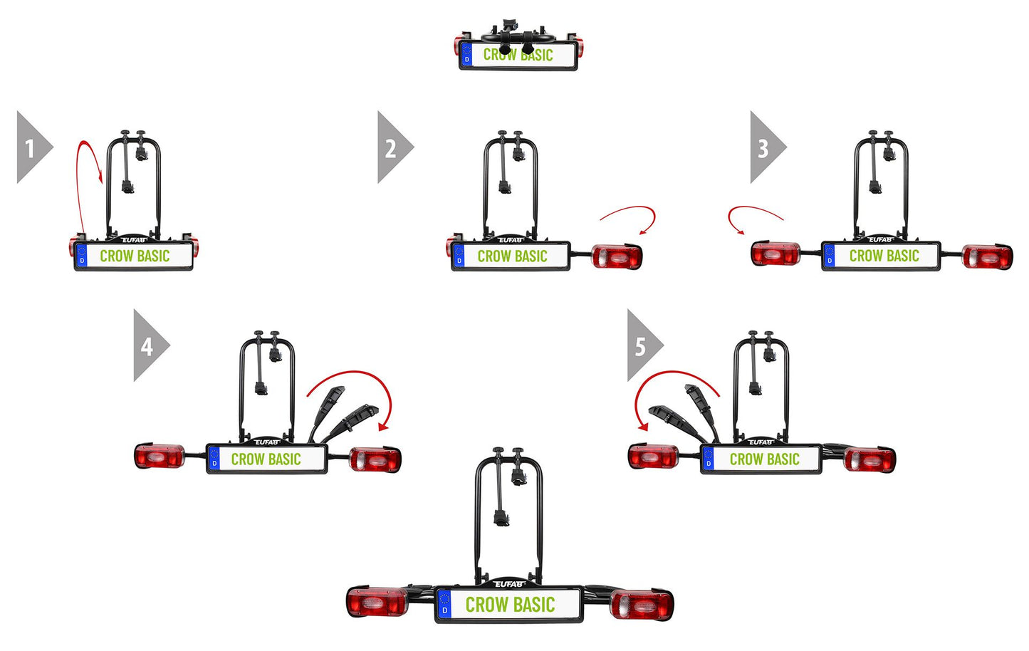 Porte-Vélos CROW BASIC