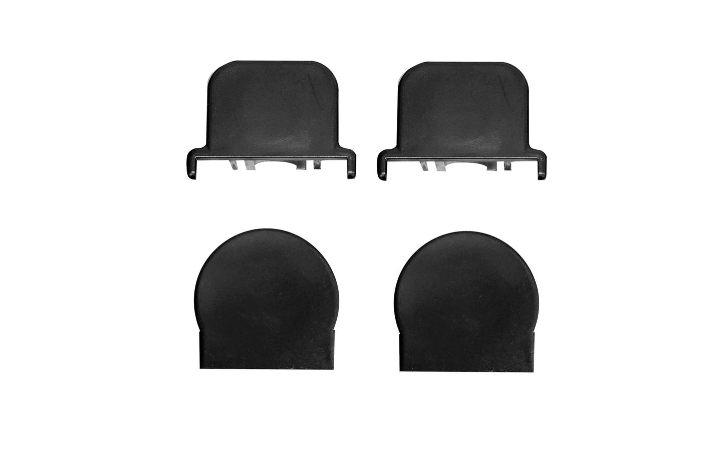 EUFAB - Kit d'embouts pour base du porte vélo  avant-arrière - 92262