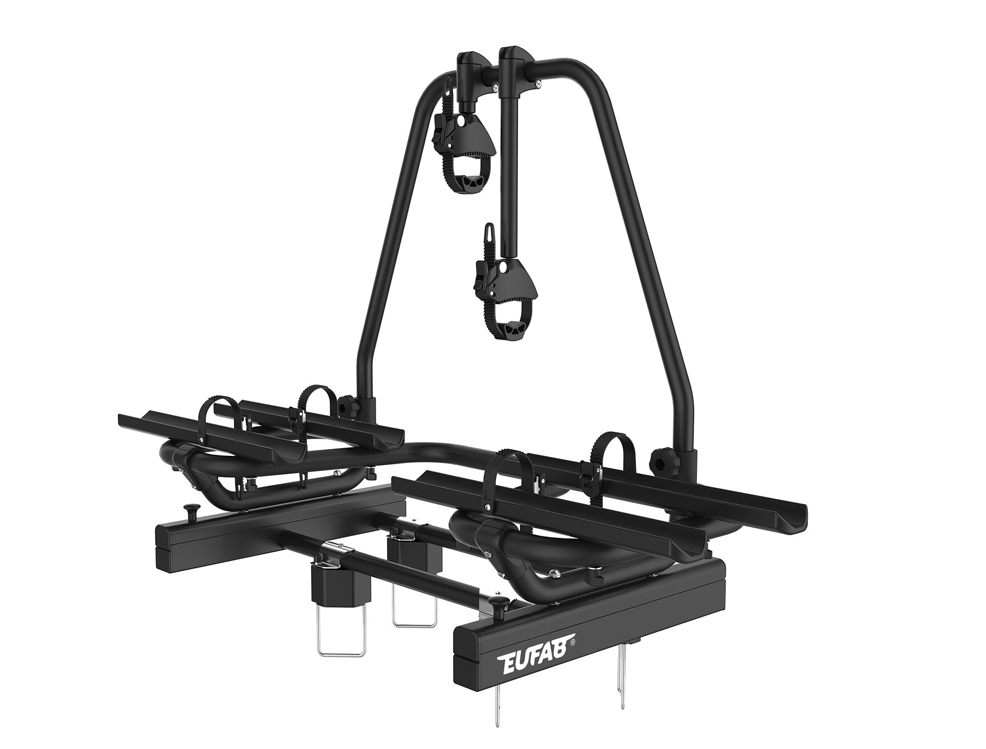 LAS BC260 porte-vélos pour timon de caravane, 2 vélos | Français LAS BC260 porte-vélos pour timon de caravane, 2 vélos | Français